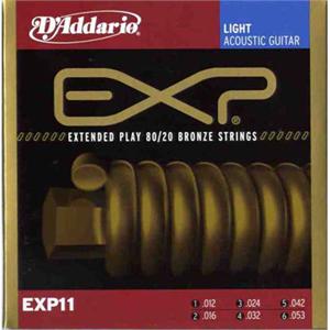 D'Addario EXP Light | Starrs Guitars