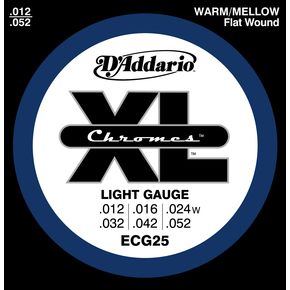 D'Addario ECG25 Chromes Light Electric Guitar Strings | Starrs Guitars