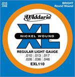 D'Addario EXL110 Nickel Regular Light Electric Guitar Strings | Starrs Guitars