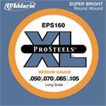 D'Addario ProSteels EPS160 Medium Gauge Long Scale Bass Strings | Starrs Guitars